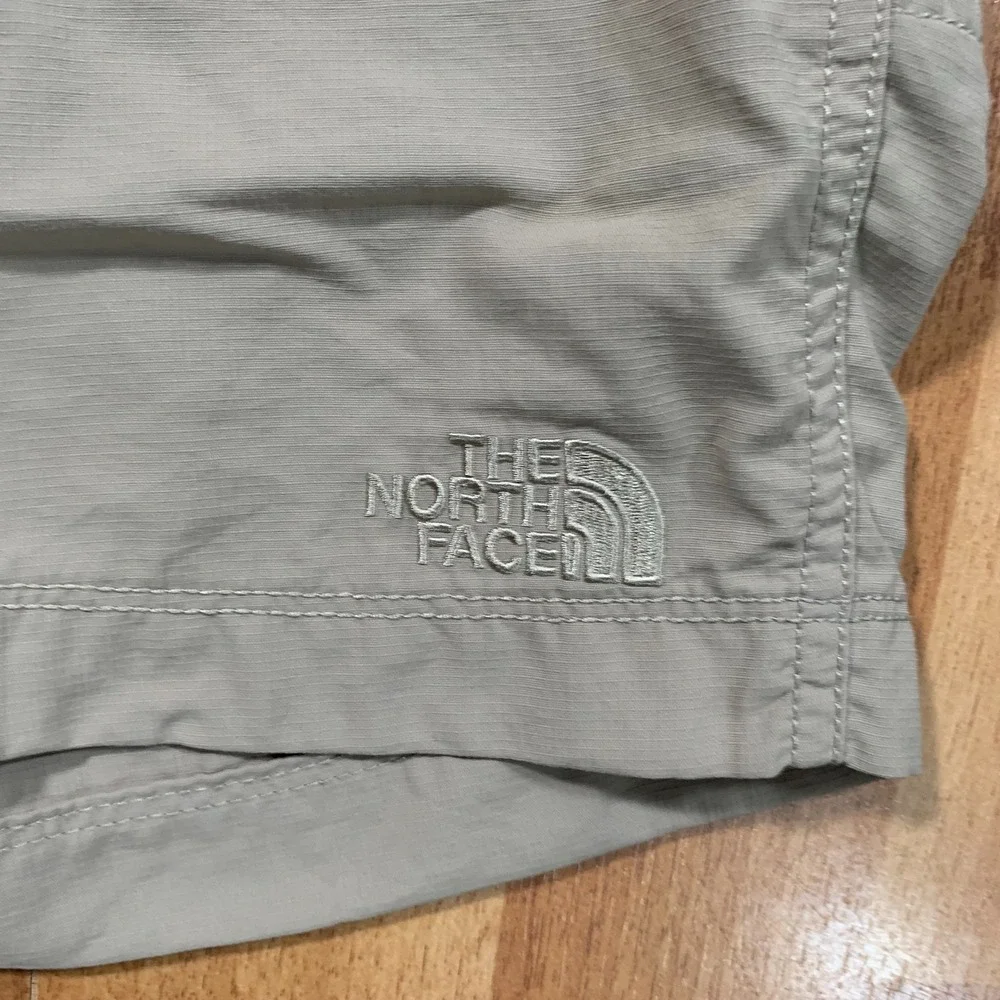 The North Face Shorts Mens Size 36 Brown Hiking Fishing Zip Pocket
